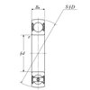 Ntn NTN CS305LLU, Ball Insert Bearing  25 Mm Id X 62 Mm Od X 17 Mm W Double Sealed CS305LLU